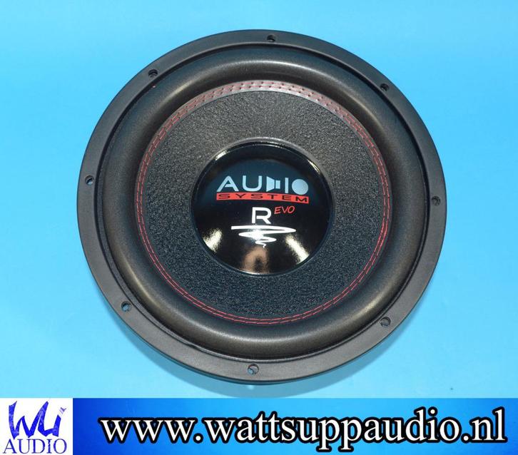 Audio System R12 EVO 12 inch subwoofer 600W RMS, Auto diversen, Autospeakers, Gebruikt, Ophalen of Verzenden