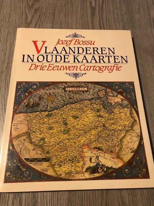 boek vlaanderen in oude kaarten 3 eeuwen cartografie, Boeken, Geschiedenis | Stad en Regio, 19e eeuw, Ophalen of Verzenden