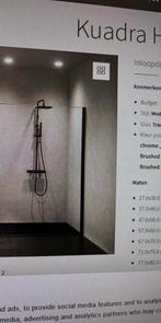 Douche wand 160x200, Huis en Inrichting, Ophalen, Zo goed als nieuw