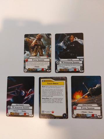 Star Wars Armada promo kaarten! beschikbaar voor biedingen