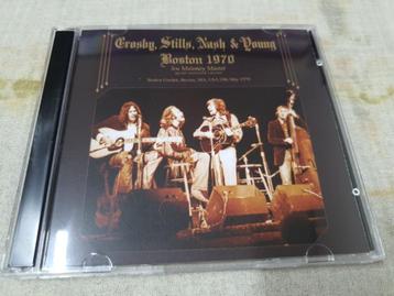 2 CD's  CROSBY STILLS NASH & YOUNG - Live Boston 1970