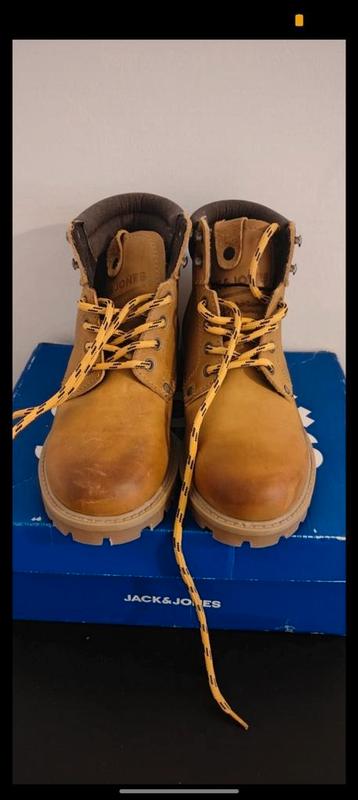 Jack & Jones lederen boots  beschikbaar voor biedingen