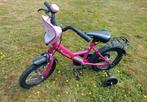Mickeybike 16 kinderfiets + zijwieltjes, Fietsen en Brommers, Fietsen | Kinderfietsjes, Ophalen, Gebruikt, Zijwieltjes