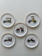 5 assiettes en porcelaine Bavaria Schumann - voitures, Antiquités & Art, Antiquités | Services (vaisselle) pièces, Enlèvement ou Envoi