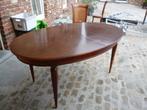 Ovalen tafel in hout eettafel meubel eerder engelse stijl, Antiek en Kunst, Curiosa en Brocante, Ophalen