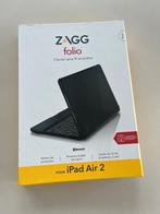 ZAGG kyeboard Ipad Air, Computers en Software, Tablet-hoezen, Zagg, Bescherming voor- en achterkant, Ophalen of Verzenden, Zo goed als nieuw