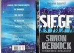 Siege par Simon Kernick, Livres, Fiction, Comme neuf, Simon Kernick, Envoi