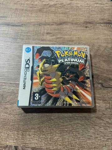 Nintendo DS Pokémon Platinum Version disponible aux enchères