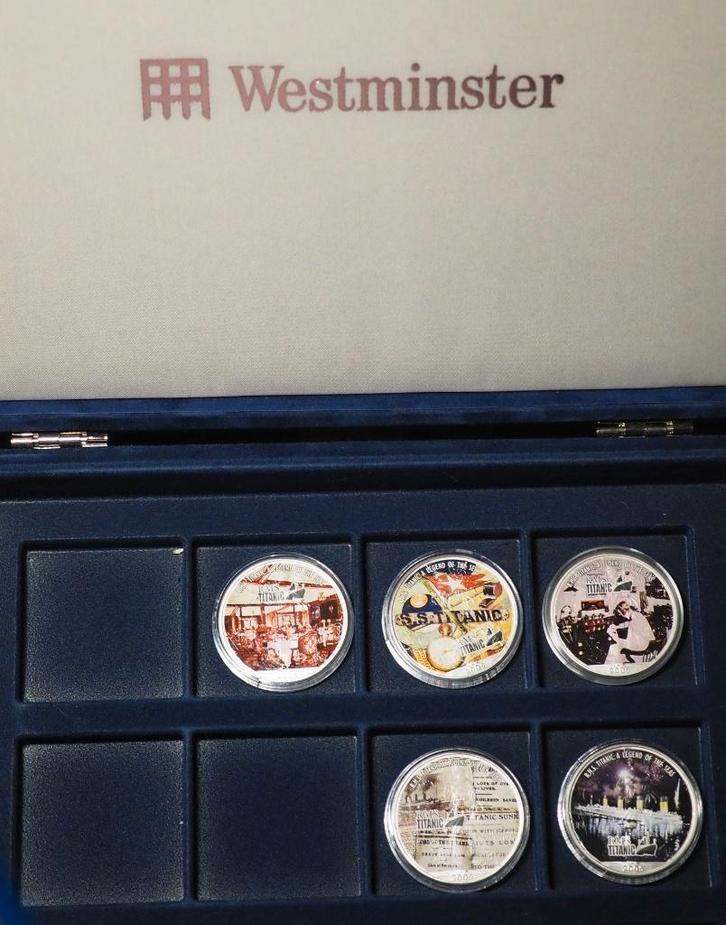 Collection Westminster US $ en argent fin .999 RMS Titanic, Timbres & Monnaies, Monnaies | Amérique, Série, Amérique du Nord, Argent