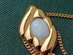Schitterende kristal Opaal ketting 14K Gold filled over ster, Met edelsteen, Nieuw, Ophalen of Verzenden, Goud