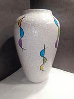 50's design vaas BAY Ceramic made in Germany, Huis en Inrichting, Ophalen, Zo goed als nieuw, Wit