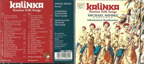 2CD-BOX * Michael Minsky, Schwarzmeer Kosakenchor – Kalinka, Cd's en Dvd's, Cd's | Overige Cd's, Zo goed als nieuw, Ophalen of Verzenden