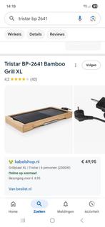 Tristar bp2641 bakplaat met bamboo omkadering nieuw, Elektronische apparatuur, Ophalen