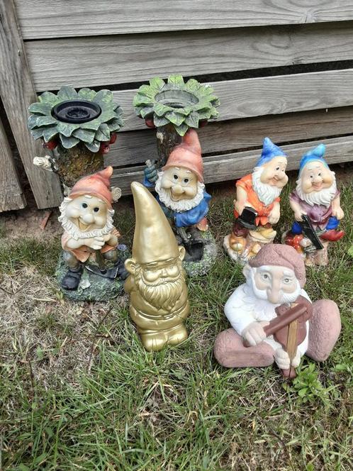 Schattige kaboutertjes  KIES UIT, Tuin en Terras, Tuinbeelden, Zo goed als nieuw, Tuinkabouter, Beton, Ophalen