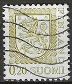 Finlande 1977 - Yvert 771a - Armoiries encadrées (ST), Timbres & Monnaies, Timbres | Europe | Scandinavie, Envoi, Finlande