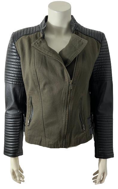 CIRCLE OF TRUST vest met leder - 38 - Nieuw, Kleding | Dames, Jasjes, Kostuums en Pakken, Nieuw, Jasje, Maat 38/40 (M), Zwart
