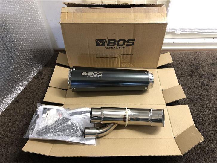Bos Ssec RR Carbon Steel uitlaat demper BMW S1000RR 17-18, Motoren, Onderdelen | BMW, Nieuw, Ophalen of Verzenden
