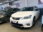 LEXUS CT 200H 1.8i E-CVT*CAMERA*DAK/ZONNEDAK*GPS*GUIR*PDC-A, Automaat, Euro 5, Zwart, Wit