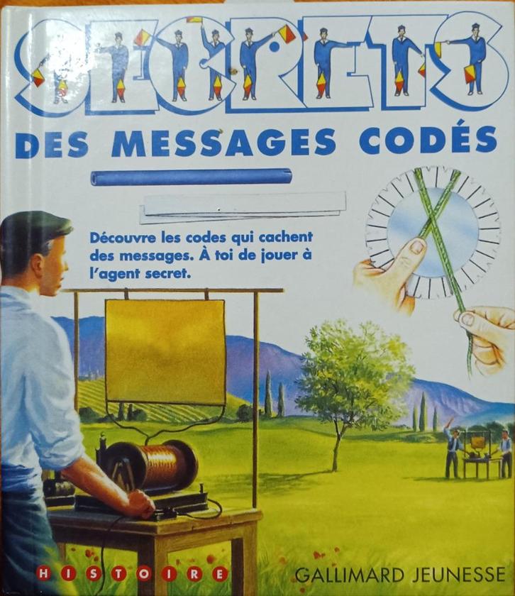 Secrets des messages codés - livre atelier : A.S. Baumann, Boeken, Stripverhalen, Gelezen, Eén stripboek, Ophalen of Verzenden
