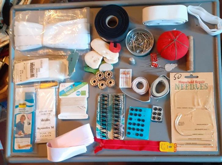 Lot matériel divers pour couture, Hobby & Loisirs créatifs, Couture & Fournitures, Comme neuf, Enlèvement ou Envoi