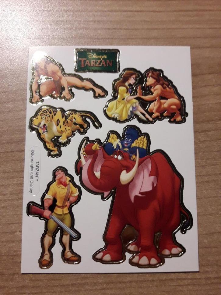 Disney Tarzan Stickers, Verzamelen, Disney, Nieuw, Overige typen, Overige figuren, Ophalen of Verzenden