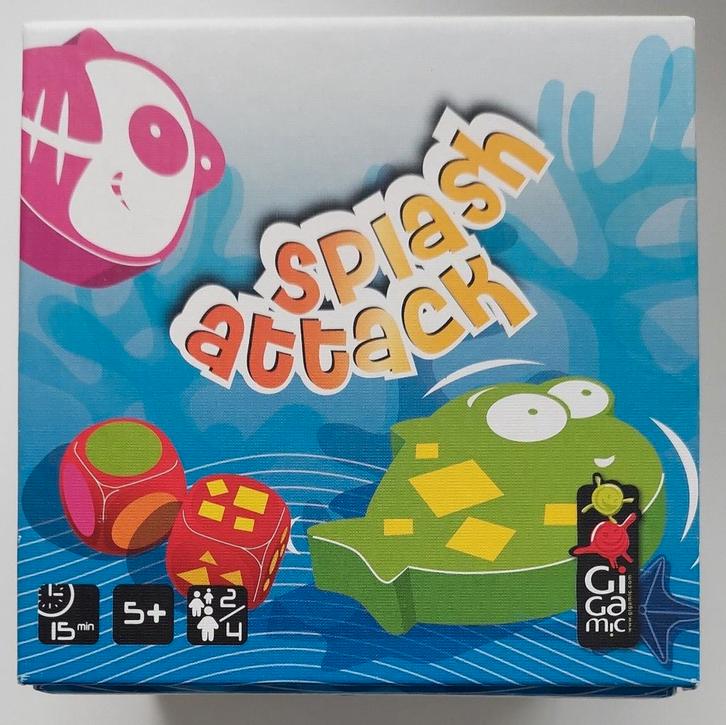 Splash Attack (5+): houten gezelschap spel, Hobby en Vrije tijd, Gezelschapsspellen | Bordspellen, Ophalen of Verzenden