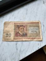 Biljet 20 Belgische frank, Postzegels en Munten, Ophalen of Verzenden