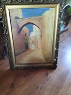 Huile sur toile signée.Orientaliste, Antiquités & Art, Enlèvement