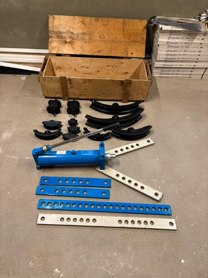 Hydraulische buizenplooier Nieuw, Doe-het-zelf en Bouw, Werkbanken, Nieuw, Ophalen