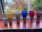 Setje van 5 gekleurde glaasjes, Ophalen, Gebruikt, Overige typen