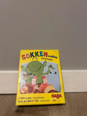 Sokken zoeken. (Kaart)spel. beschikbaar voor biedingen