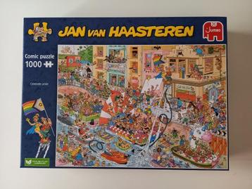 2 puzzels Jan van Haasteren 1000 stukjes beschikbaar voor biedingen