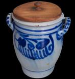 Keulse pot met houten deksel., Antiek en Kunst, Ophalen