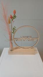 Bague en bois sur pied « Chers papy et mamie » neuve Dernièr, Enlèvement ou Envoi, Comme neuf