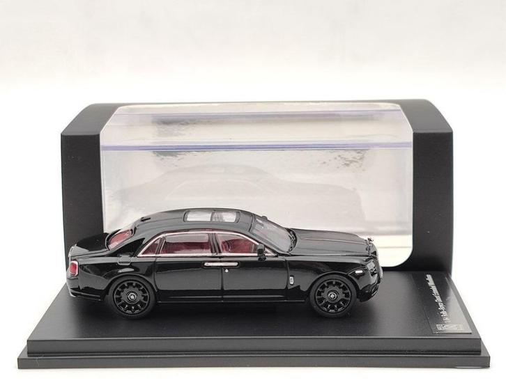 schaal 1-64 2011 Rolls-Royce Ghost Extended Wheelbase zwart, Hobby en Vrije tijd, Modelauto's | Overige schalen, Nieuw, Auto, Ophalen of Verzenden