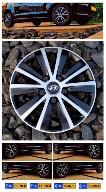 HYUNDAI i10 ▪️ i20 ▪️ i30 | Wieldoppen 🔥 | ✔️ 14 15 16 Inch beschikbaar voor biedingen
