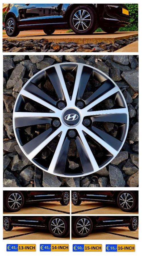 HYUNDAI i10 ▪️ i20 ▪️ i30 | Wieldoppen 🔥 | ✔️ 14 15 16 Inch, Auto diversen, Wieldoppen, Nieuw, Ophalen of Verzenden