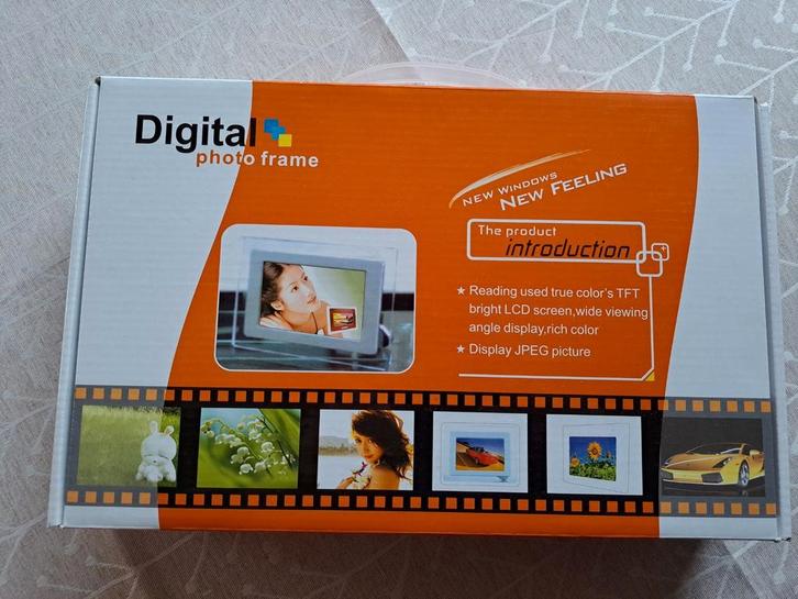 Digitaal fotokader nieuwstaat, Audio, Tv en Foto, Foto | Digitale fotokaders, Afstandsbediening, Ophalen of Verzenden