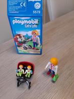 Playmobil 5573 Tweeling Kinderwagen, Enlèvement ou Envoi, Comme neuf, Ensemble complet