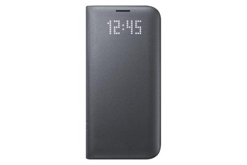 SAMSUNG LED View Cover Noir Samsung Galaxy S7 Edge, Telecommunicatie, Mobiele telefoons | Hoesjes en Screenprotectors | Samsung
