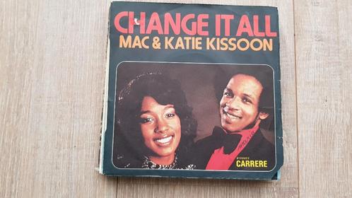 7" Mac & Katie Kissoon - Change it all, Cd's en Dvd's, Vinyl Singles, Gebruikt, Single, Pop, 7 inch, Ophalen of Verzenden
