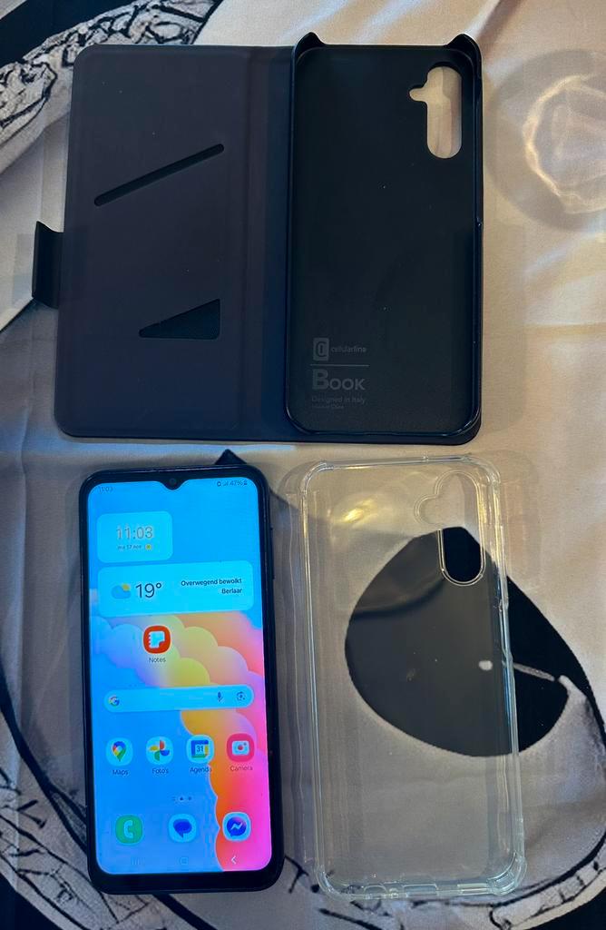 Samsung Galaxy A14 Zwart, Telecommunicatie, Mobiele telefoons | Samsung, Zo goed als nieuw, Galaxy A, 64 GB, Android OS, Zwart