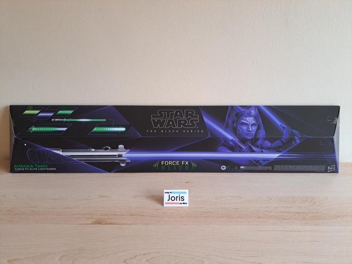 Ahsoka (Clone Wars) lightsaber - Hasbro The Black Series, Verzamelen, Star Wars, Zo goed als nieuw, Replica, Ophalen of Verzenden