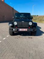 Jeep wrangler jk unlimited, Auto's, Automaat, 4 cilinders, Zwart, Leder