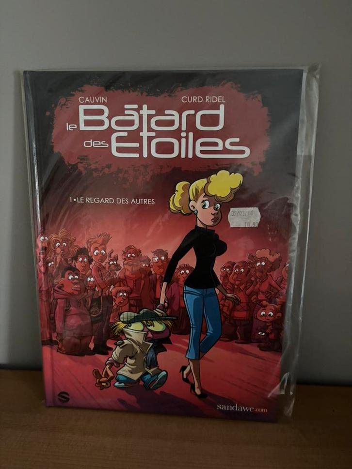 Le Batard des Etoiles T1 !!! EO !!! Ridel & Cauvin, Boeken, Stripverhalen, Zo goed als nieuw, Eén stripboek, Ophalen of Verzenden