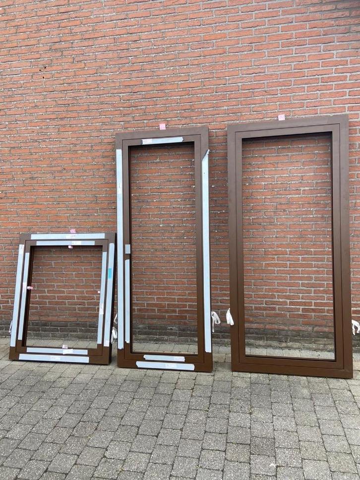 ramen, Doe-het-zelf en Bouw, Raamkozijnen en Schuifdeuren, Nieuw, Raamkozijn, Aluminium, 150 tot 225 cm, 75 tot 150 cm, Ophalen