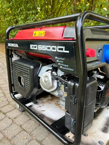 Honda EG5500CL aggregaat stroomgroep beschikbaar voor biedingen