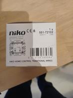 Niko slimme schakelaar - dubbel, Doe-het-zelf en Bouw, Elektriciteit en Kabels, Ophalen, Nieuw, Schakelaar