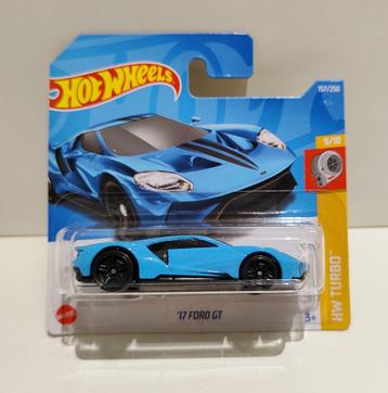 Hot Wheels '17 Ford GT Blauw (2022) beschikbaar voor biedingen