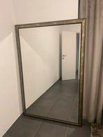 Grote spiegel met houter kader, Huis en Inrichting, Woonaccessoires | Spiegels, Ophalen, 100 tot 150 cm, Zo goed als nieuw, 100 tot 125 cm